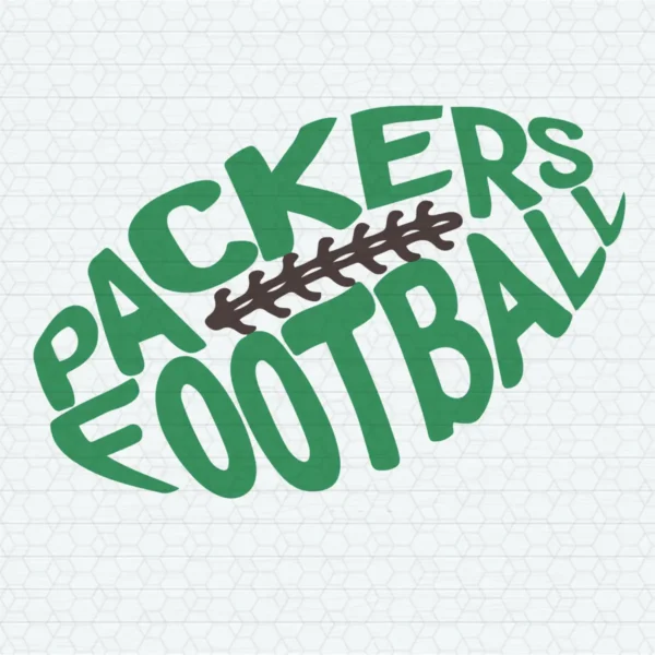 bold and modern with a playful twist Packers classic SVG design showing excitement and camaraderie for Cricut and Silhouette cutting machines