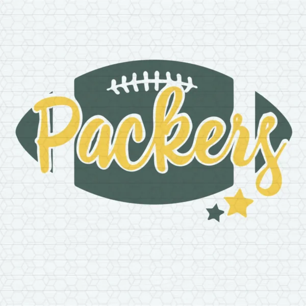 vintage with a modern twist, featuring bold and playful elements Packers classic SVG design showing nostalgia and pride for Cricut and Silhouette cutting machines