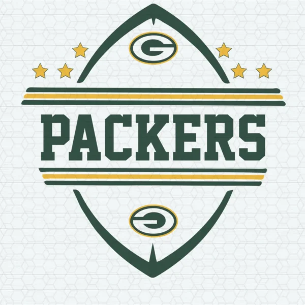 vintage with modern elements, bold and eye-catching Packers classic SVG design showing pride and nostalgia for Cricut and Silhouette cutting machines