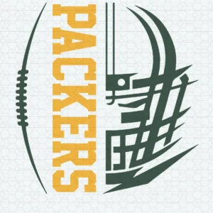 modern with a vintage touch Packers helmet SVG design showing pride for Cricut and Silhouette cutting machines