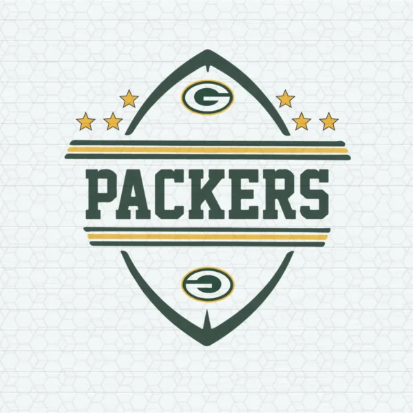 vintage with a modern twist, featuring bold lines and classic elements Packers logo SVG design showing nostalgia and pride for Cricut and Silhouette cutting machines