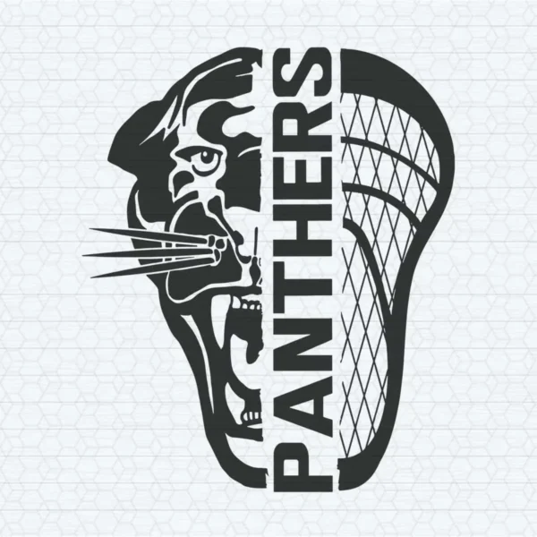 Panthers Lacrosse Lovers SVG Cut File Sport