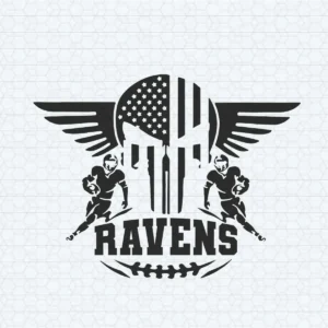 Patriotic Ravens Pride SVG  Cricut File Digital Download