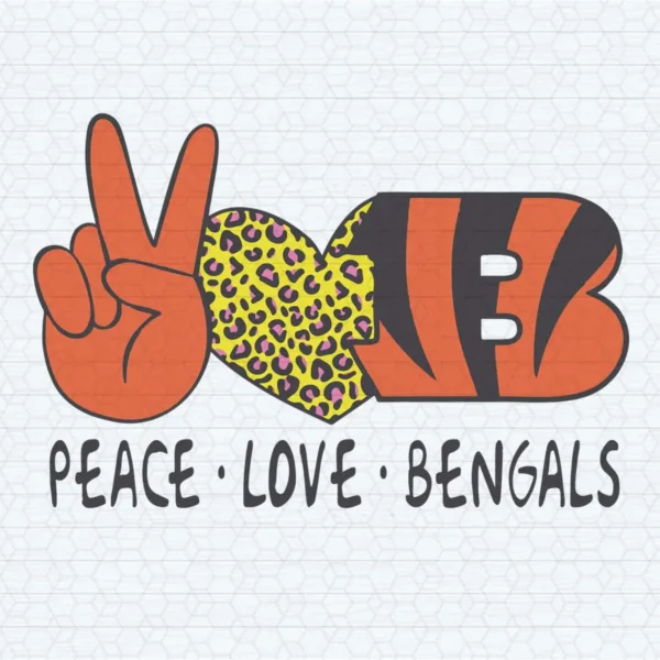 modern and bold with playful elements Bengals classic SVG design showing excitement and pride for Cricut and Silhouette cutting machines