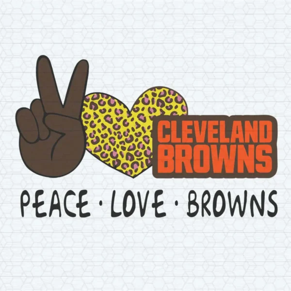 modern with playful elements Browns classic SVG design showing joy and camaraderie for Cricut and Silhouette cutting machines