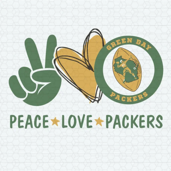 modern with a playful vintage touch Packers classic SVG design showing pride for Cricut and Silhouette cutting machines