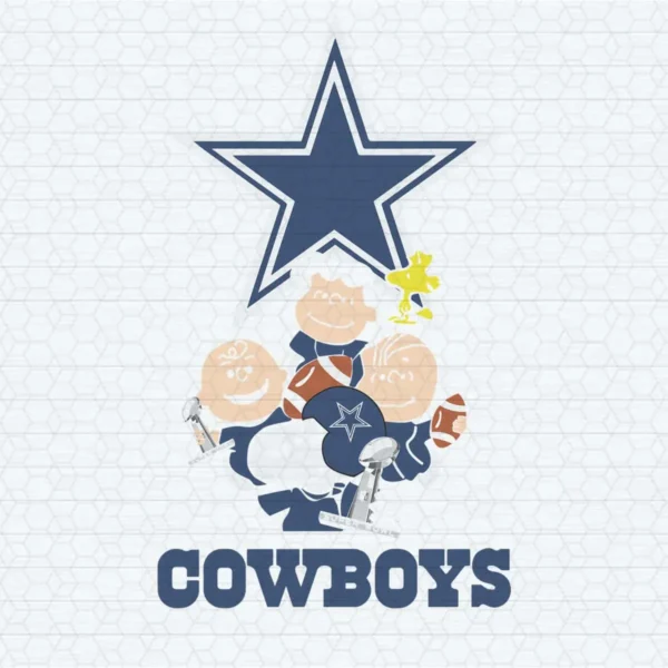 modern with a playful twist Cowboys classic SVG design showing pride for Cricut and Silhouette cutting machines