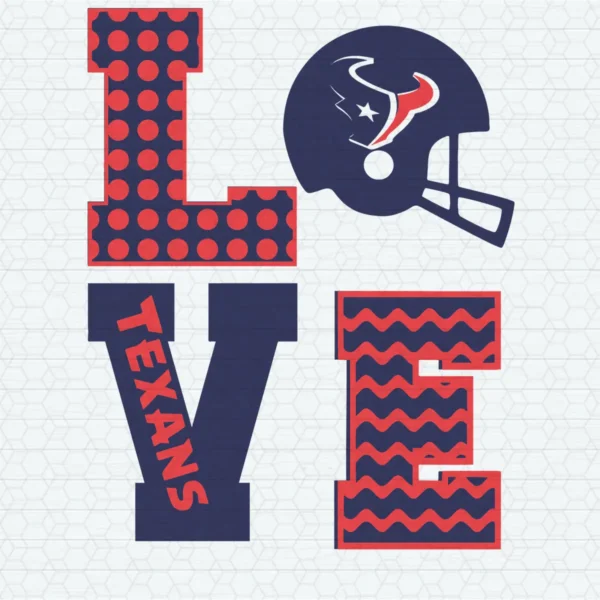 modern with playful elements Texans logo SVG design showing pride for Cricut and Silhouette cutting machines