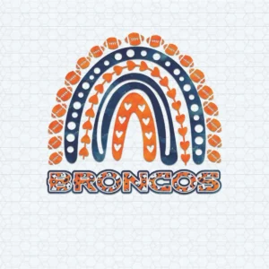 vintage with a playful, bold aesthetic Broncos classic SVG design showing excitement and nostalgia for Cricut and Silhouette cutting machines