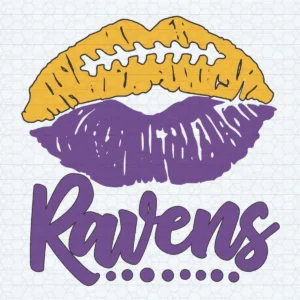Ravens Cheerleader SVG Baltimore Ravens SVG Sexy Lips Ravens SVG