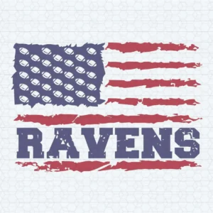 Ravens Flag SVG Cricut File Digital Download