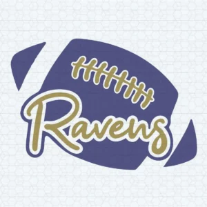 Ravens Football Logo SVG Cut File