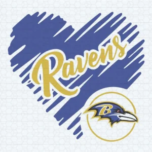 Ravens Logo Love Sport Funny Quotes SVG
