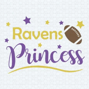 Ravens Princess Baltimore Ravens Funny Quotes SVG