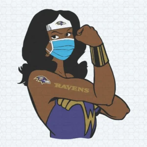 Ravens Resilience Wonder Woman SVG