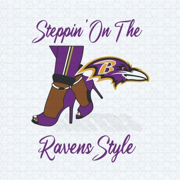 Ravens Style Girls SVG Cricut File Digital Download
