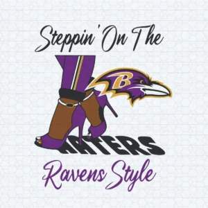 Ravens Style High Heels NFL Super Bowl Log SVG