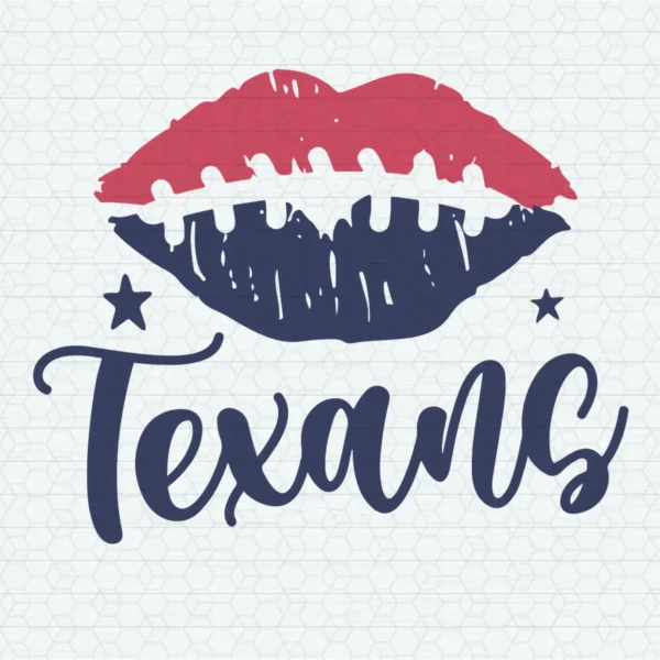 modern with a playful twist Texans classic SVG design showing excitement and pride for Cricut and Silhouette cutting machines