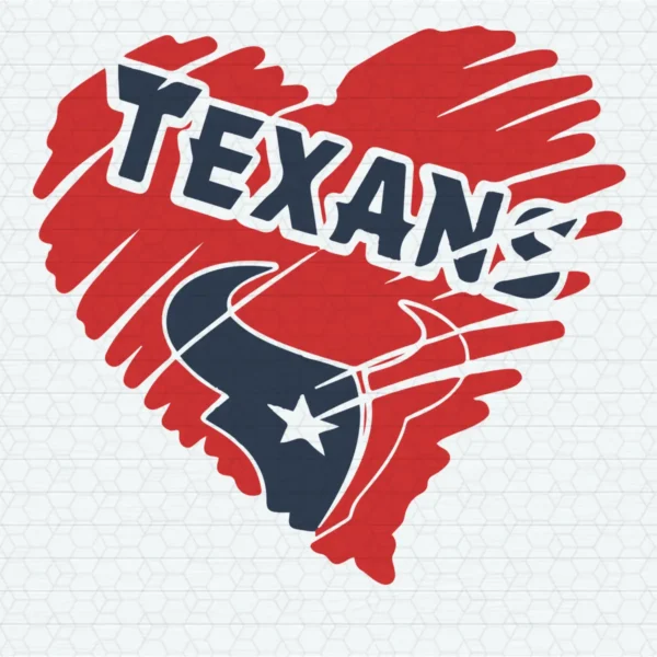 bold and modern with a touch of vintage flair Texans logo SVG design showing pride for Cricut and Silhouette cutting machines