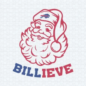 Red Santa Billive Buffalo Bills Football Best SVG For Lovers
