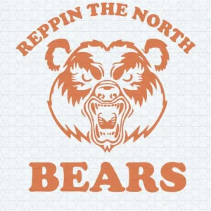 Reppin The North Bears - Chicago Bears SVG Cricut File