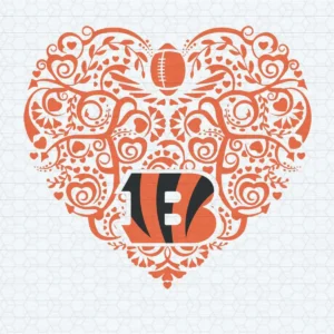 modern with a vintage touch, featuring intricate patterns Bengals logo SVG design showing excitement and pride for Cricut and Silhouette cutting machines