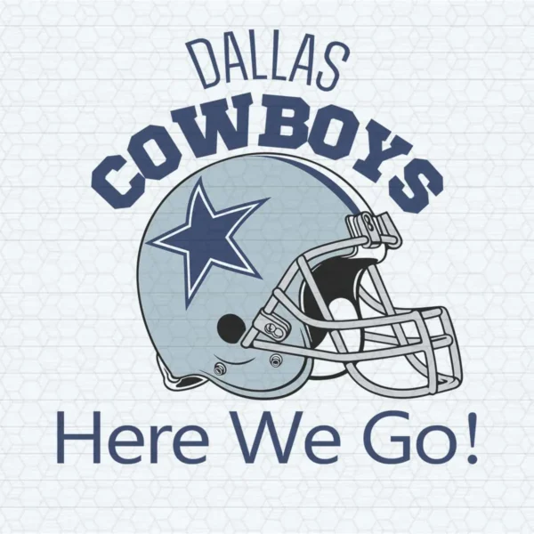 modern with a vintage touch Cowboys helmet SVG design showing pride for Cricut and Silhouette cutting machines