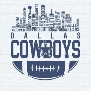 modern with a vintage touch Cowboys retro SVG design showing pride for Cricut and Silhouette cutting machines