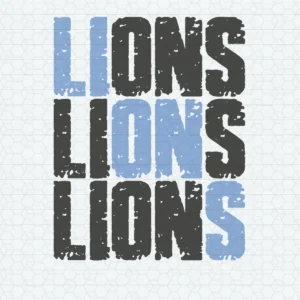 bold and modern with a vintage touch Lions retro SVG design showing pride for Cricut and Silhouette cutting machines