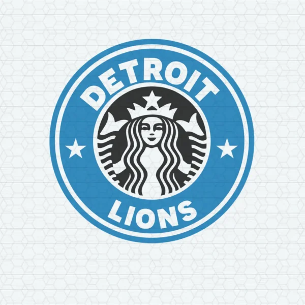 modern with a vintage twist Lions logo SVG design showing pride for Cricut and Silhouette cutting machines
