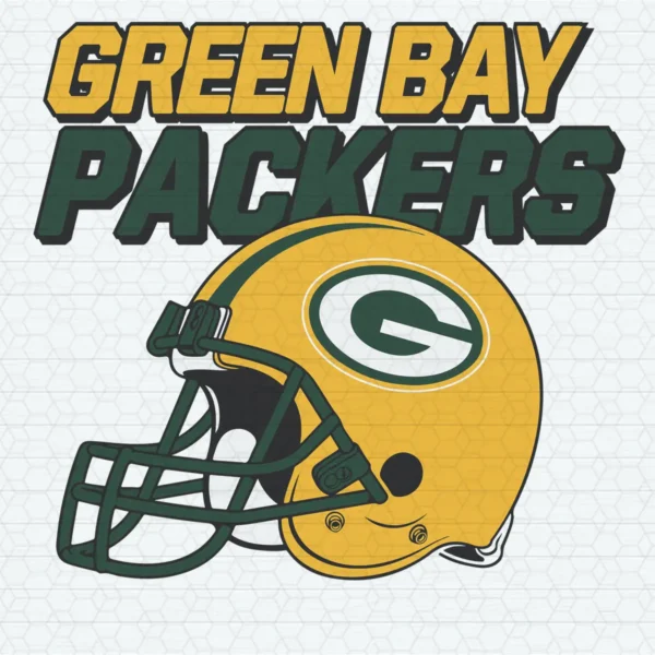 vintage with bold elements Packers helmet SVG design showing nostalgia and pride for Cricut and Silhouette cutting machines