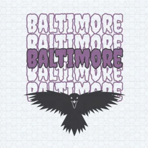 Retro Nfl Baltimore Football Team SVG Digital Cricut File