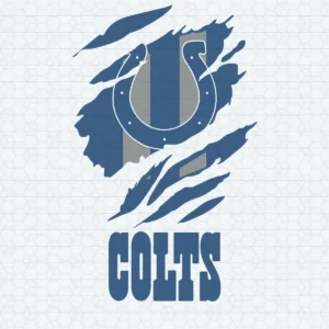 modern with a bold, dynamic feel Colts logo SVG design showing excitement and pride for Cricut and Silhouette cutting machines