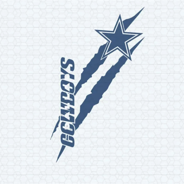 modern with a bold and dynamic aesthetic Cowboys classic SVG design showing pride for Cricut and Silhouette cutting machines
