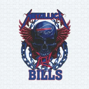 Skull Metallica Buffalo Bills Nfl Football PNG File