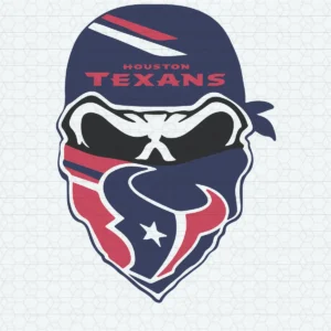 bold and modern with a hint of vintage flair Texans skull SVG design showing pride for Cricut and Silhouette cutting machines