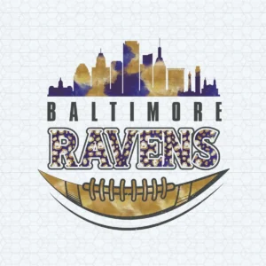 Skyline Baltimore Ravens Png Sublimation