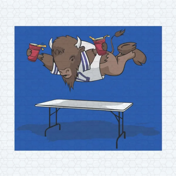Smash Tables Buffalo Bills Football SVG Digital Download