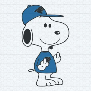 Snoopy Carolina Panthers NFL Super Bowl SVG Cut File