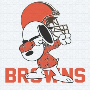 playful and modern with a vintage twist Browns classic SVG design showing joy and pride for Cricut and Silhouette cutting machines