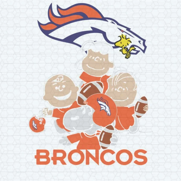 vintage with a playful twist Broncos classic SVG design showing nostalgia and joy for Cricut and Silhouette cutting machines