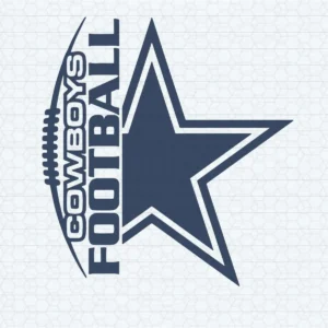 modern with a bold and sporty aesthetic Cowboys classic SVG design showing pride for Cricut and Silhouette cutting machines
