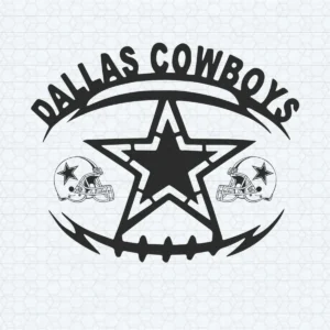 vintage with a bold and modern twist Cowboys classic SVG design showing pride for Cricut and Silhouette cutting machines