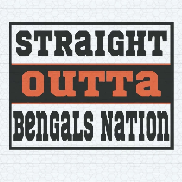 bold and modern with a touch of vintage flair Bengals classic SVG design showing pride and excitement for Cricut and Silhouette cutting machines