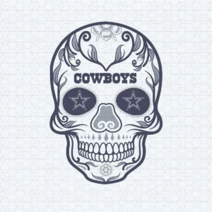 vintage with a modern twist, incorporating elements of folk art Cowboys skull SVG design showing pride for Cricut and Silhouette cutting machines