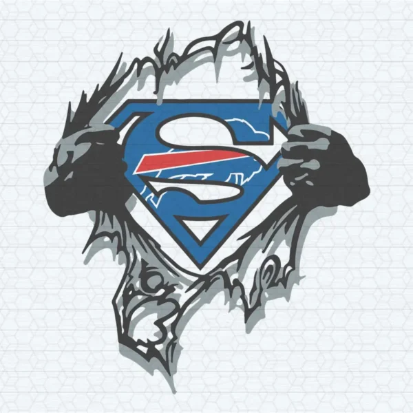 Super Hero SVG Buffalo Bills Store Sport Logo SVG