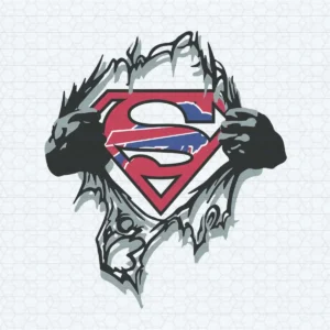 Superman Buffalo Bills Nfl Love Football SVG