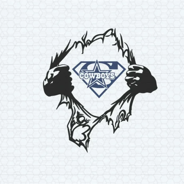 bold and modern with a touch of vintage flair Cowboys classic SVG design showing pride for Cricut and Silhouette cutting machines