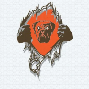 bold and modern with a vintage twist Browns classic SVG design showing pride for Cricut and Silhouette cutting machines