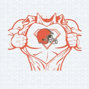 bold and modern with a vintage twist Browns classic SVG design showing pride for Cricut and Silhouette cutting machines